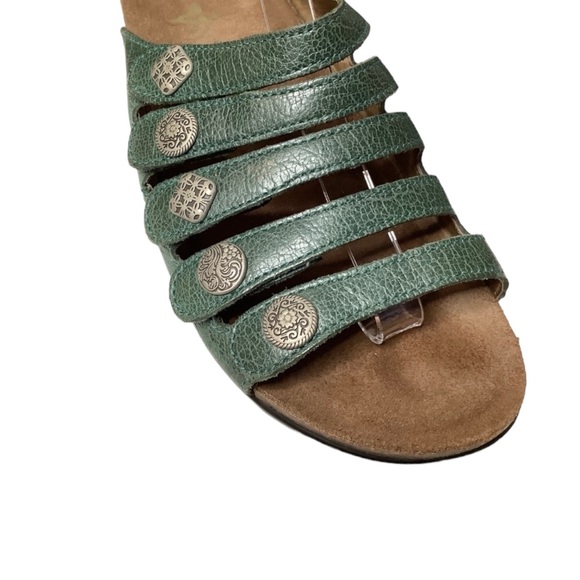 DANSKO Janie Sandals Slides Shoes Leather Slip On Women’s Size 7.5 - Picture 2 of 8